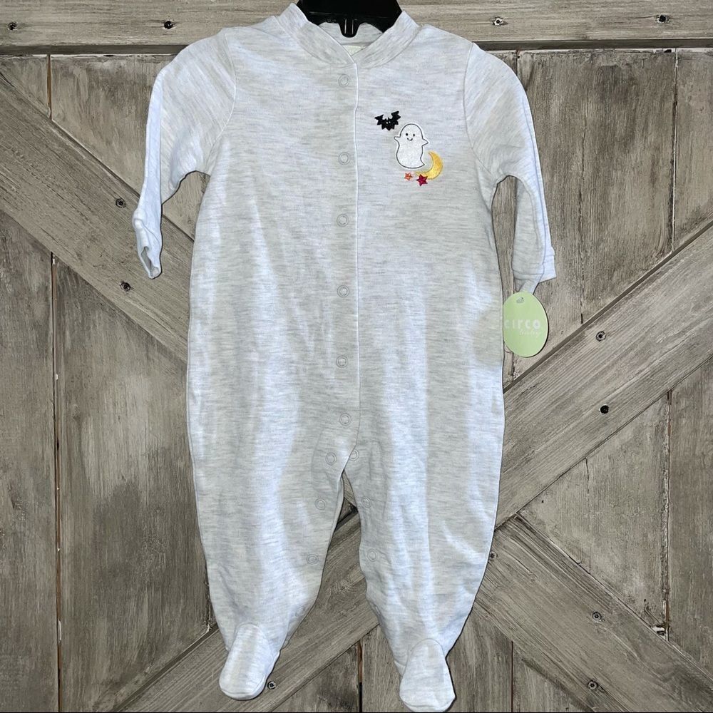 Circo Halloween Boo Ghost Sleeper footie